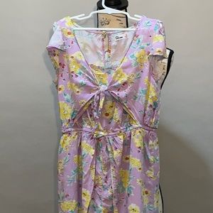 Girls skirted romper